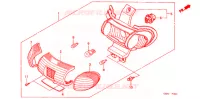 FEUX ARRIERE pour Honda 50 DIO FIT de 1998