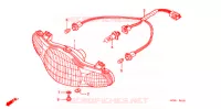 PHARE pour Honda 50 DIO FIT de 1998