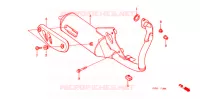 SILENCIEUX D'ECHAPPEMENT pour Honda 50 DIO FIT de 1998
