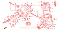CYLINDRE   CULASSE pour Honda NSR 250 SE WHITE RIMS de 1995