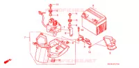 BATTERIE pour Honda NSR 250 SE RED RIMS de 1995