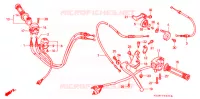 LEVIER DE GUIDON   CABLE   COMMODO pour Honda NSR 250 SE RED RIMS de 1995