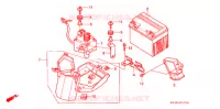 BATTERIE pour Honda NSR 250 SE RED de 1996