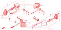 CLIGNOTANT pour Honda NSR 250 SE RED de 1996