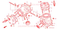 CYLINDRE   CULASSE pour Honda NSR 250 SE RED de 1996