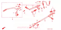 PEDALE   KICK pour Honda NSR 250 SE RED de 1996