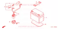 BATTERIE pour Honda PS 250 de 2005