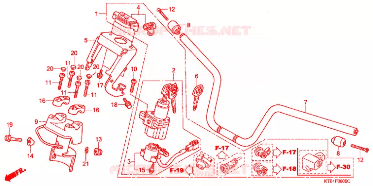 GUIDON Honda MOTO 250 other-models 2006  PS2506