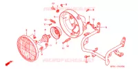 PHARE pour Honda SL 230 de 2004