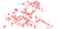 CADRE pour Honda LEAD 50 de 2000