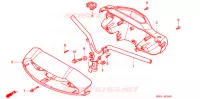 GUIDON   CARENAGE pour Honda LEAD 50 de 2000