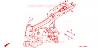 CADRE pour Honda BENLY CD 50 de 1984