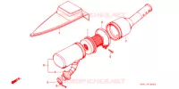 FILTRE A AIR pour Honda BENLY CD 50 de 1984