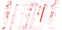 FOURCHE pour Honda BENLY CD 50 de 1984