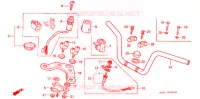 GUIDON   TE DE FOURCHE pour Honda BENLY CD 50 de 1984
