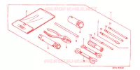 OUTIL pour Honda BENLY CD 50 de 1984