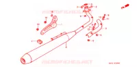 SILENCIEUX D'ECHAPPEMENT pour Honda BENLY CD 50 de 1984