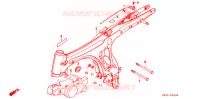 CADRE pour Honda BENLY CD 50 de 1987