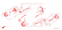 CLIGNOTANT pour Honda 50 CREA SCOOPY SPECIAL EDITION de 2007