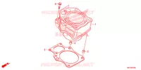 CYLINDRE pour Honda FOURTRAX 500 FOREMAN 4X4 Electric Shift, Power Steering de 2019