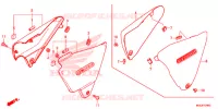 COUVERCLES LATERAUX pour Honda CB 1100 RS ABS de 2019
