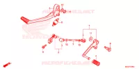 PEDALE pour Honda CB 1100 RS ABS de 2019
