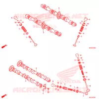 ARBRE A CAMES   SOUPAPE pour Honda CB 1100 RS de 2020