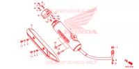 SILENCIEUX D'ECHAPPEMENT pour Honda FORZA 125 5E de 2018