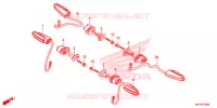 CLIGNOTANT pour Honda CB 500 F ABS de 2019