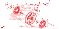 ROUE AVANT pour Honda CBR 1000 RR SP de 2019