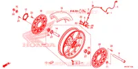 ROUE AVANT pour Honda CBR 1000 RR SP de 2019