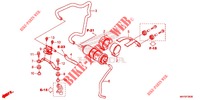 SYSTÈME DE RECYCLAGE DES GAZ pour Honda CBR 1000 RR SP de 2019