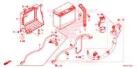 BATTERIE pour Honda GL 1800 GOLD WING TOUR DCT, NAVI, AIRBAG de 2020
