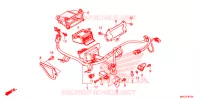 FAISCEAU D'AIRBAG pour Honda GL 1800 GOLD WING TOUR DCT, NAVI, AIRBAG de 2019