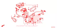 FAISCEAU D'AIRBAG pour Honda GL 1800 GOLD WING TOUR DCT, NAVI, AIRBAG de 2019