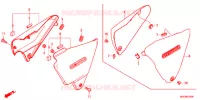 COUVERCLES LATERAUX pour Honda CB 1100 EX DCT ABS de 2021