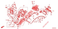 GARDE BOUE ARRIERE (CB1100CAD/NAD) pour Honda CB 1100 EX DCT ABS de 2021