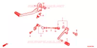 PEDALE pour Honda CB 1100 RS DCT ABS de 2019