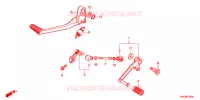 PEDALE pour Honda CB 1100 RS DCT ABS de 2019