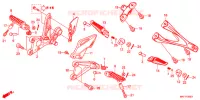 REPOSE PIED pour Honda CBR 1000 RR SP de 2019