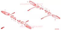 CLIGNOTANT pour Honda AFRICA TWIN CRF 1000 de 2019
