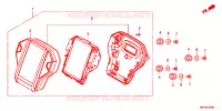 COMPTEUR pour Honda AFRICA TWIN CRF 1000 de 2019