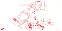 SELLE pour Honda AFRICA TWIN CRF 1000 de 2019