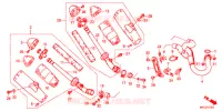 SILENCIEUX D'ECHAPPEMENT pour Honda CRF 450 RX ENDURO de 2020
