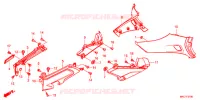 COUVERCLES LATERAUX pour Honda GL 1800 GOLD WING de 2019