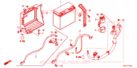 BATTERIE pour Honda GL 1800 GOLD WING TOUR DCT, NAVI, AIRBAG de 2019