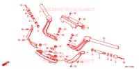 GUIDON   TE DE FOURCHE pour Honda GL 1800 GOLD WING TOUR DCT, NAVI, AIRBAG de 2019