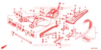 BRAS OSCILLANT pour Honda VFR 800 de 2019