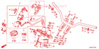 GUIDON   TE DE FOURCHE pour Honda CROSSRUNNER 800 de 2021