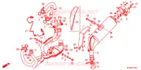 SILENCIEUX D'ECHAPPEMENT pour Honda CROSSRUNNER 800 de 2021